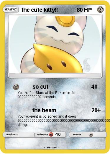 Pokemon the cute kitty!!