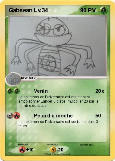 Pokemon Gabsean Lv.34