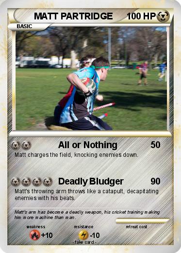 Pokemon MATT PARTRIDGE