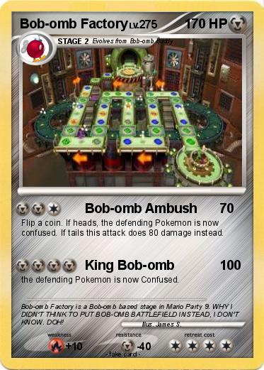 Pokemon Bob-omb Factory