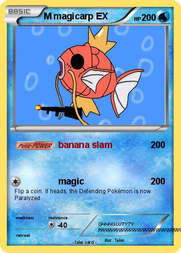 Pokemon M magicarp EX