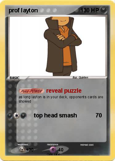 Pokemon prof layton