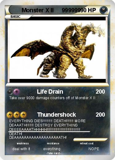 Pokemon Monster X II     999999