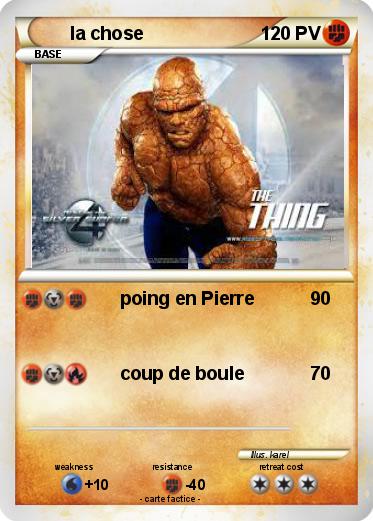 Pokemon la chose
