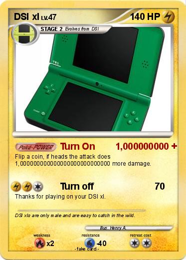 Pokemon DSI xl