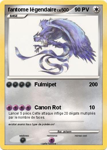 Pokemon fantome légendaire