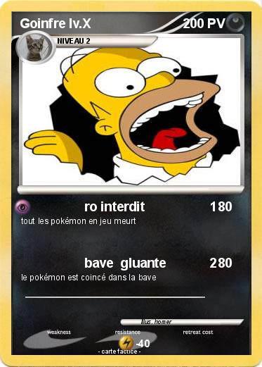 Pokemon Goinfre lv.X
