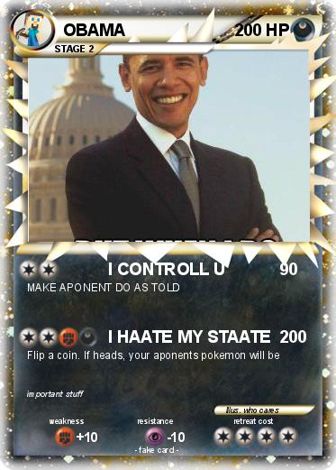 Pokemon OBAMA