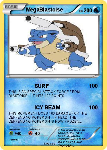 Pokemon MegaBlastoise