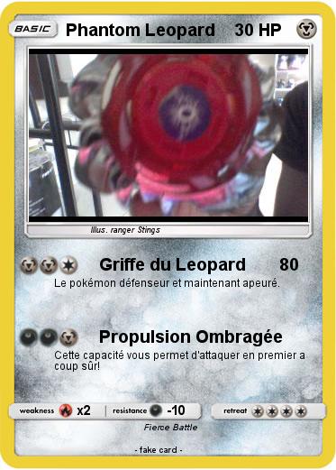 Pokemon Phantom Leopard