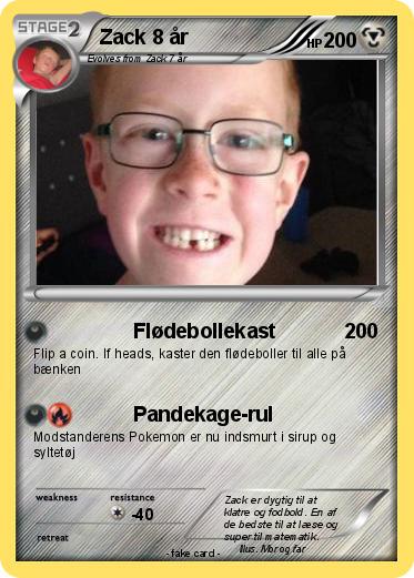 Pokemon Zack 8 år