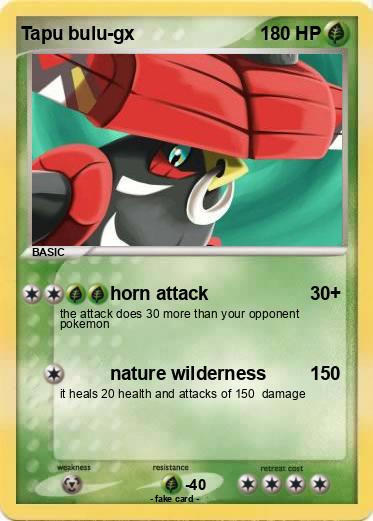 Pokemon Tapu bulu-gx