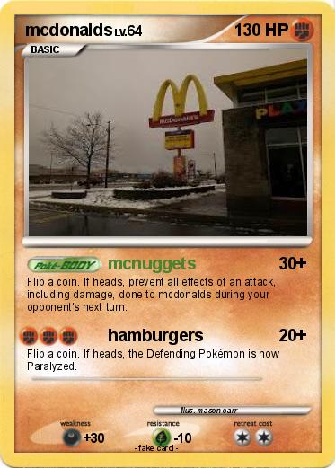Pokemon mcdonalds