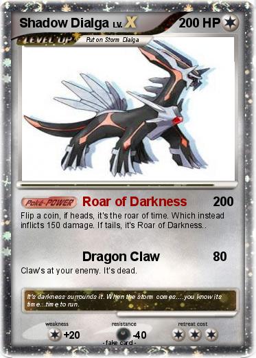 Pokemon Shadow Dialga
