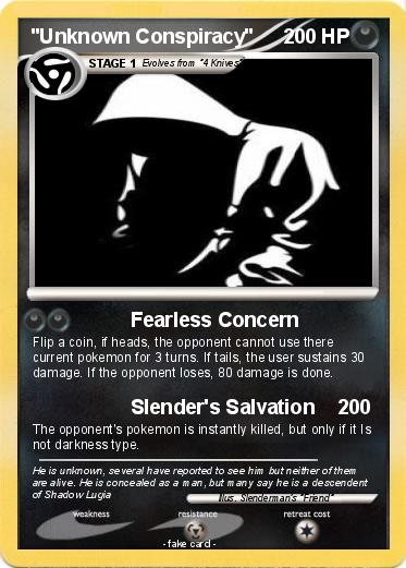 Pokemon "Unknown Conspiracy"