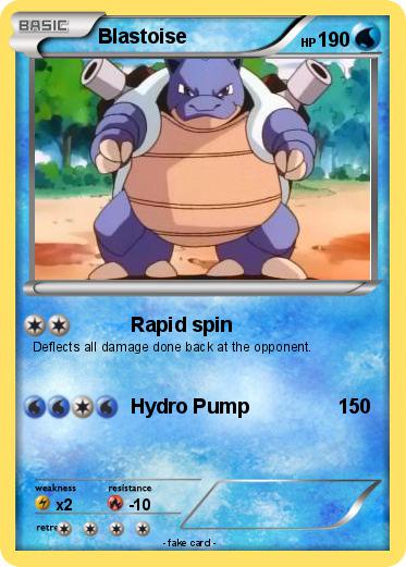 Pokemon Blastoise