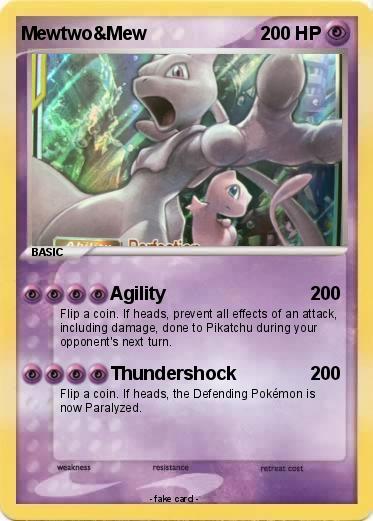 Pokemon Mewtwo&Mew