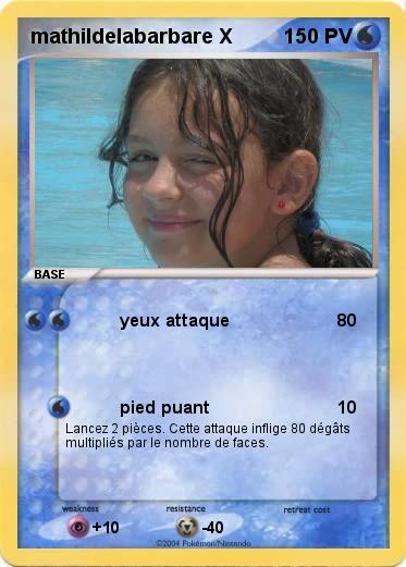 Pokemon mathildelabarbare X