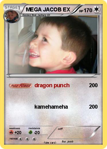 Pokemon MEGA JACOB EX