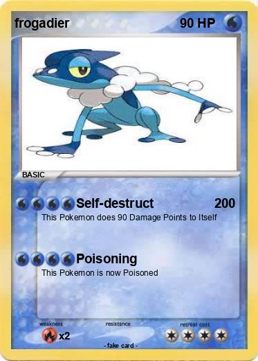 Pokemon frogadier