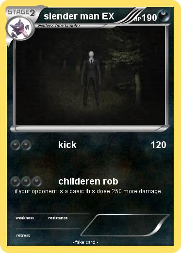 Pokemon slender man EX