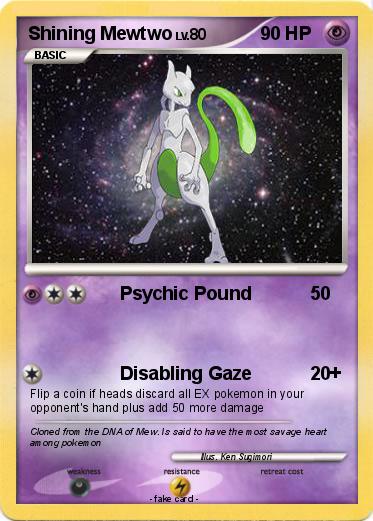 Pokemon Shining Mewtwo