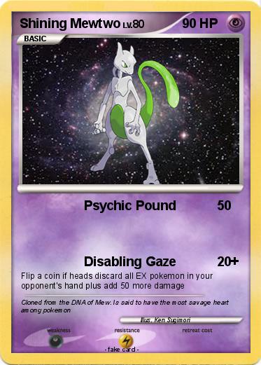 Pokemon Shining Mewtwo