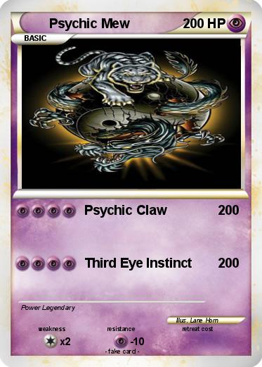 Pokemon Psychic Mew