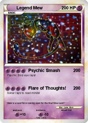 Pokemon Legend Mew