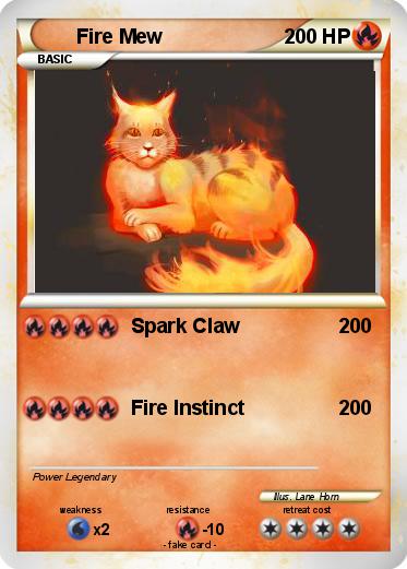 Pokemon Fire Mew