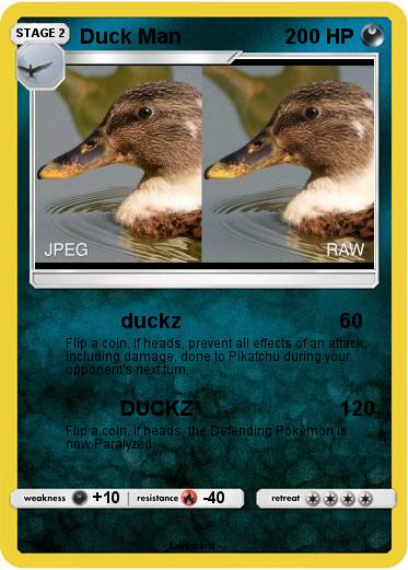 Pokemon Duck Man