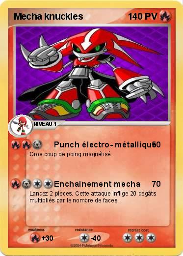 Pokemon Mecha knuckles 