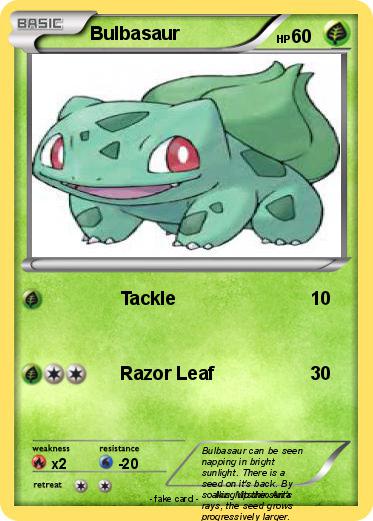 Pokemon Bulbasaur