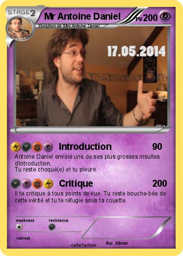 Pokemon Mr Antoine Daniel