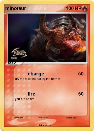 Pokemon minotaur