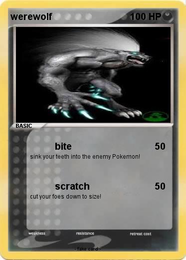 Pokemon werewolf