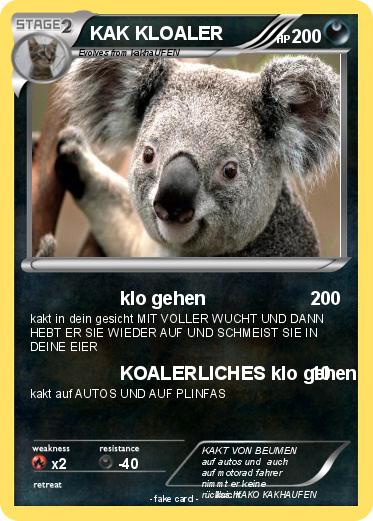 Pokemon KAK KLOALER