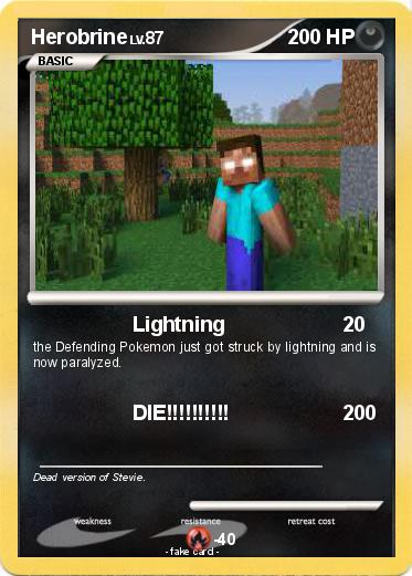 Pokemon Herobrine
