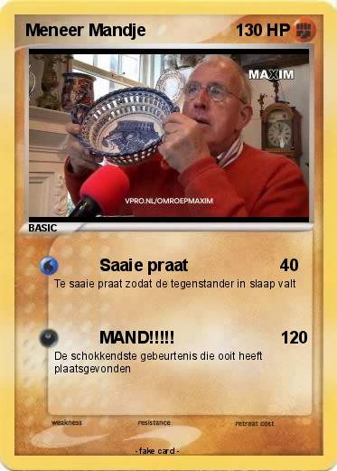 Pokemon Meneer Mandje