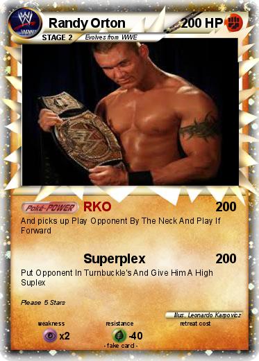 Pokemon Randy Orton