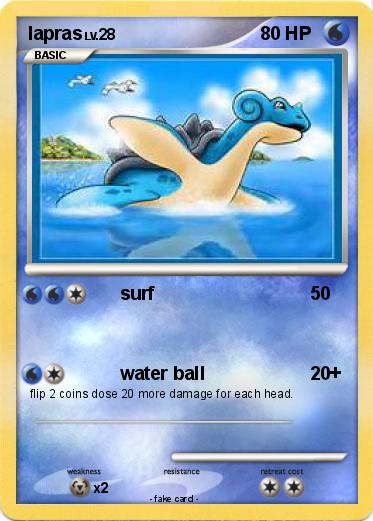 Pokemon lapras