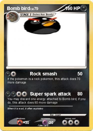 Pokemon Bomb bird