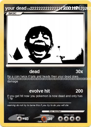 Pokemon your dead