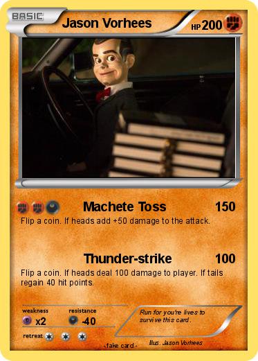 Pokemon Jason Vorhees