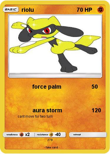 Pokemon riolu