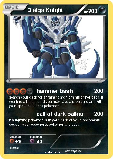Pokemon Dialga Knight