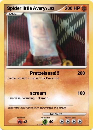 Pokemon Spider little Avery