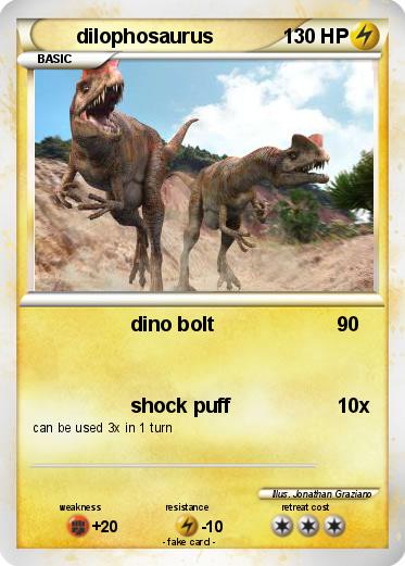 Pokemon dilophosaurus