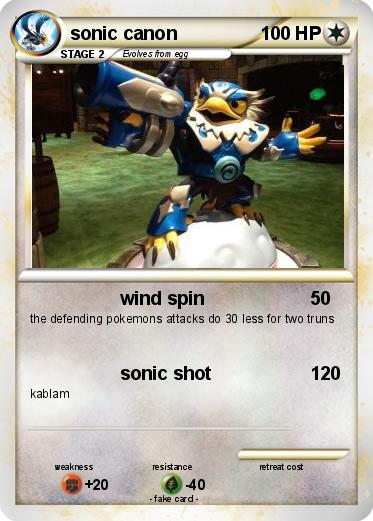 Pokemon sonic canon