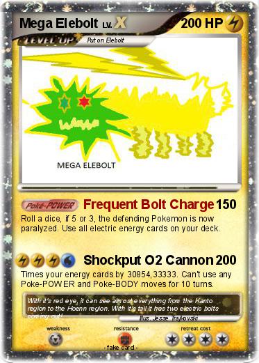 Pokemon Mega Elebolt